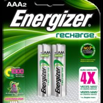 Pila Energizer AA Recargable (2 Piezas)