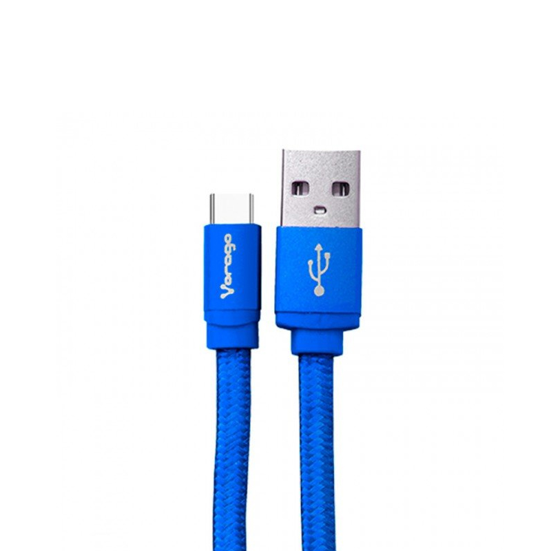 Cable Vorago Tipo "C" Color Azul CAB-123