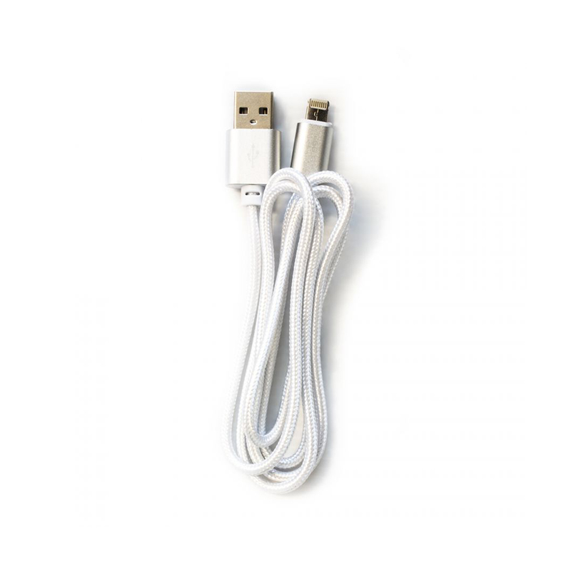 Cable Vorago CAB-209 Dual Micro USB/Lightning Color Blanco