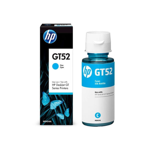 Botella de tinta HP GT52 Color Cian