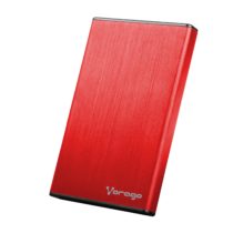 Enclosure Vorago HDD-102 2.5" SATA, Rojo