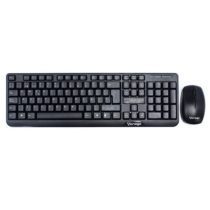 Kit de teclado y mouse inalambrico Vorago km-302 Negro