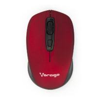 Mouse Inalambrico Recargable Vorago MO-305 Color Rojo