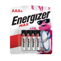 Paquete de 4 baterías Energizer Max AAA