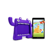 Tablet Vorago PAD-8-KIDS-PR 64GB, 4GB RAM, Funda color Morado