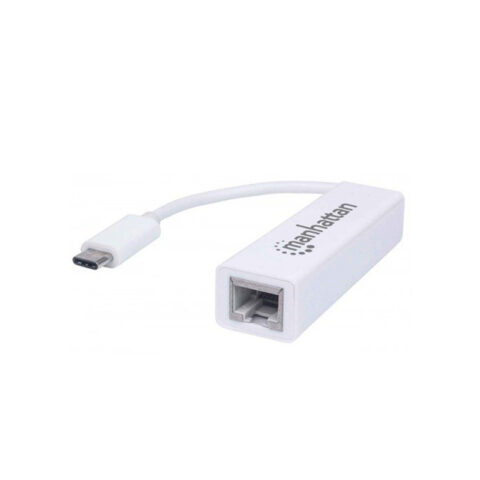 Adapatador Manhattan de USB Tipo C a Red Gigabit 507585