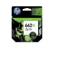 Cartucho de Tinta HP #662XL Tricolor Alto Rendimiento CZ106A