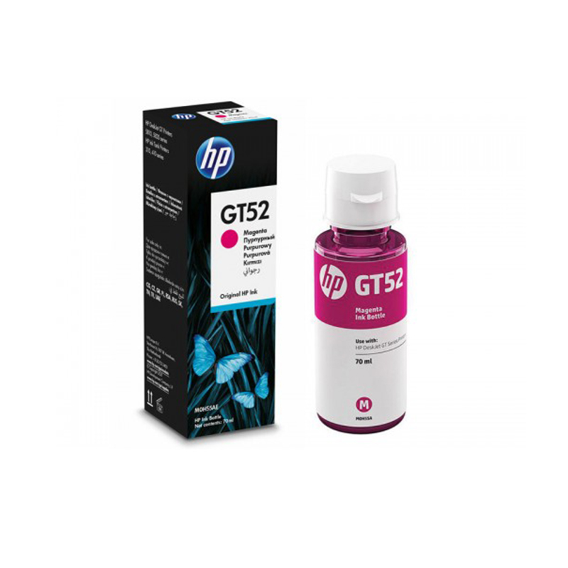 Botella de tinta HP GT52 Color Magenta