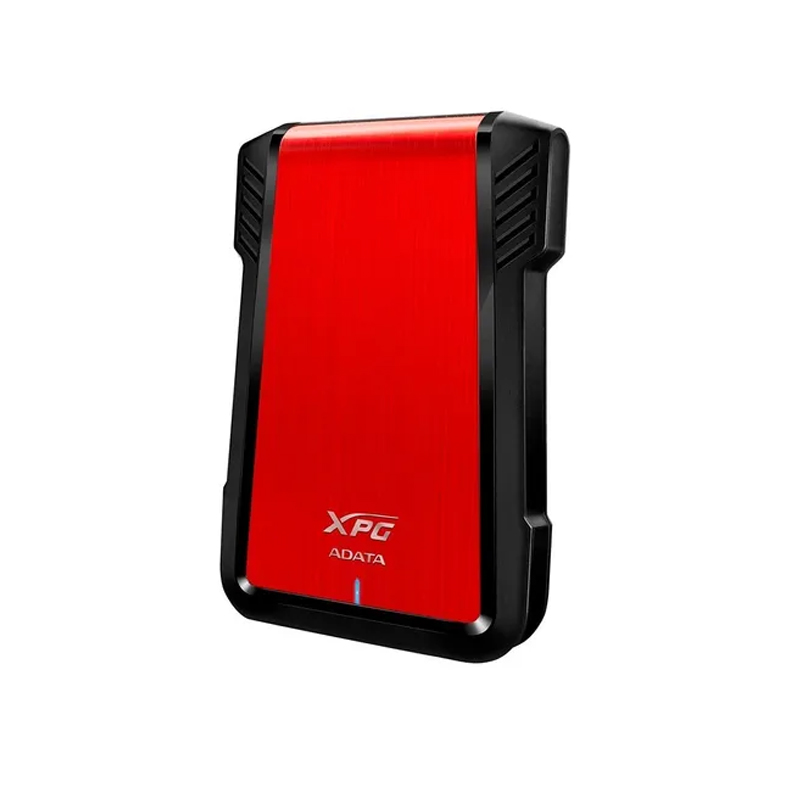 Gabinete Adata <AEX500U3-CRD> 2.5" Color Negro/Rojo