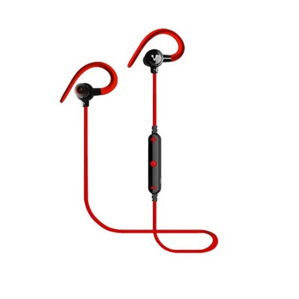 Audifonos Vorago Bluetooth, Color Rojo, Manos Libres, ESB-300.
