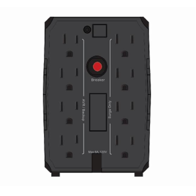 No Break CDP R-UPR1008 1000VA 8 contactos