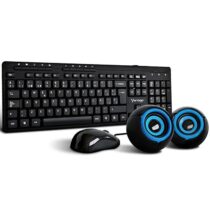 Kit de Teclado, Mouse y Bocinas Vorago KMS-104