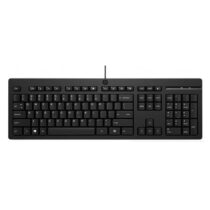 Teclado Alámbrico HP 266C9AA Color Negro