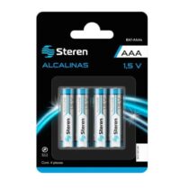 Pilas Steren Alcalinas BAT-AAA4 1.5V