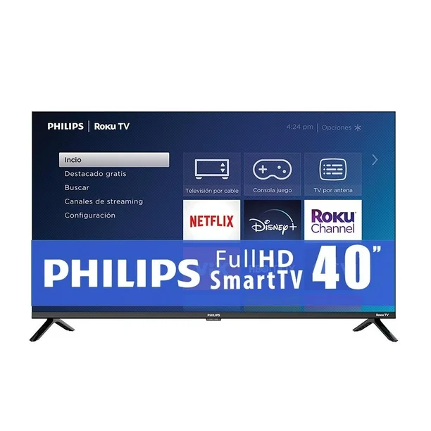 Pantalla Philips 40" LED 40PFL6654/F8
