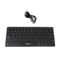 Teclado Inalambrico Nextep Compacto Recargable Bluetooth