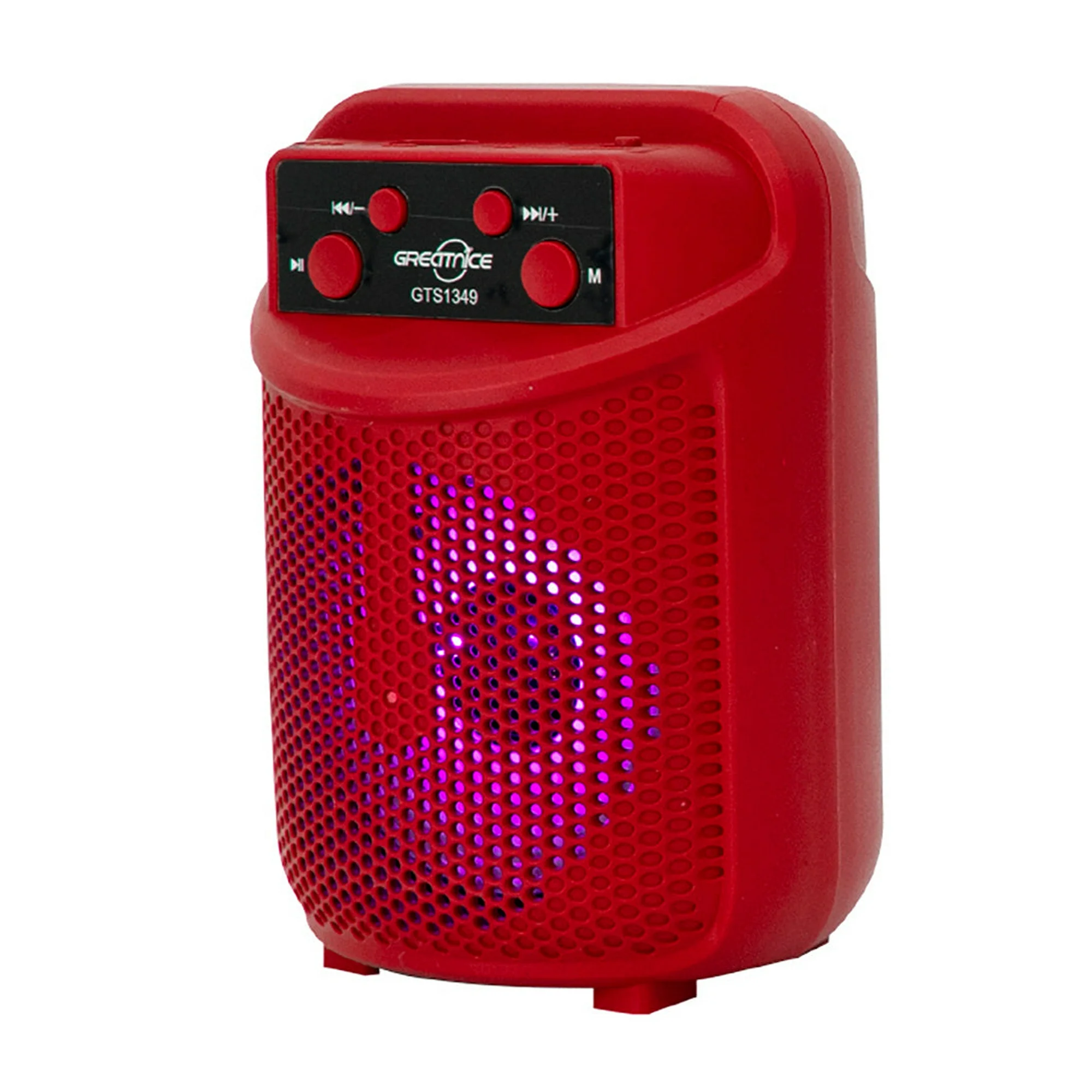 Bocina Greatnice Módelo GTS-1349 Rojo