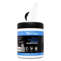 Bote con Toallas Vorago CLN-107 30pz