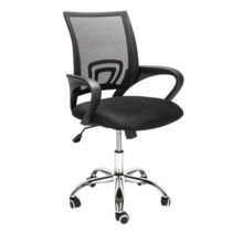 Silla Secretarial Flair Modelo X-6, Negra, Respaldo de polipropileno