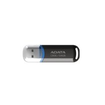 Memoria USB Adata de 64GB (AC906-64G-RBK) Color Negro con Tapa