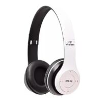 Audífonos de Diadema Bluetooth Buytiti P47 Color Blanco.