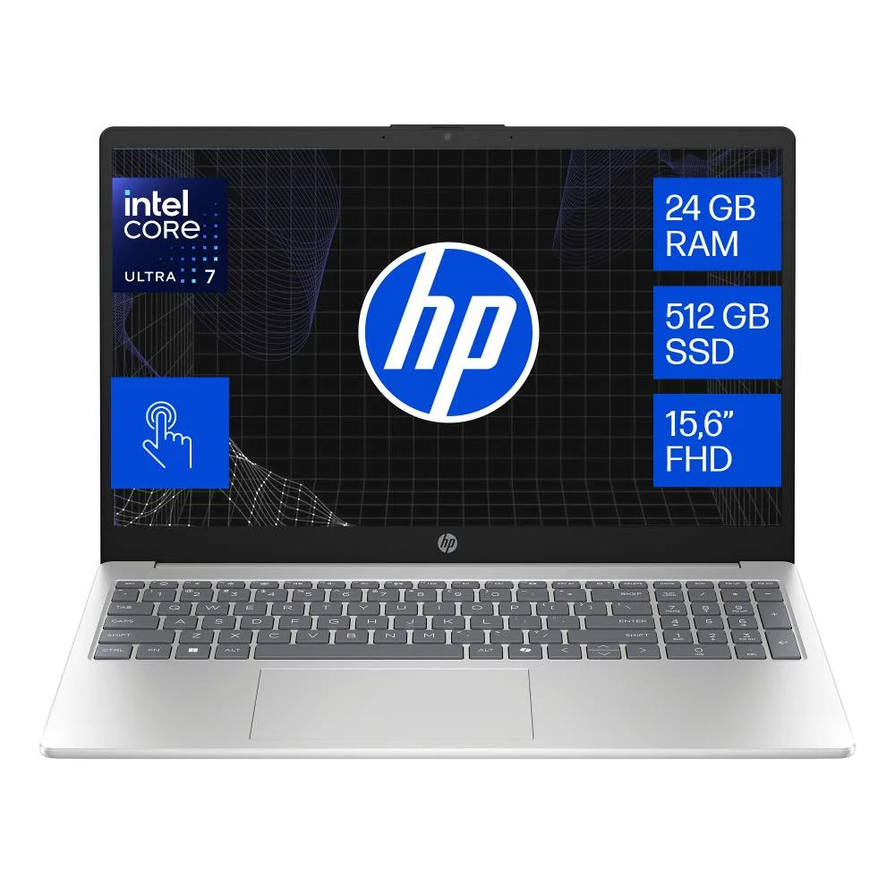 Portátil Hp 15-FD2377LA, Core Ultra 7, 24GB RAM, DD 512GB SSD, W11H 1 Portátil Hp 15-FD2377LA, Core Ultra 7, 24GB RAM, DD 512GB SSD, W11H