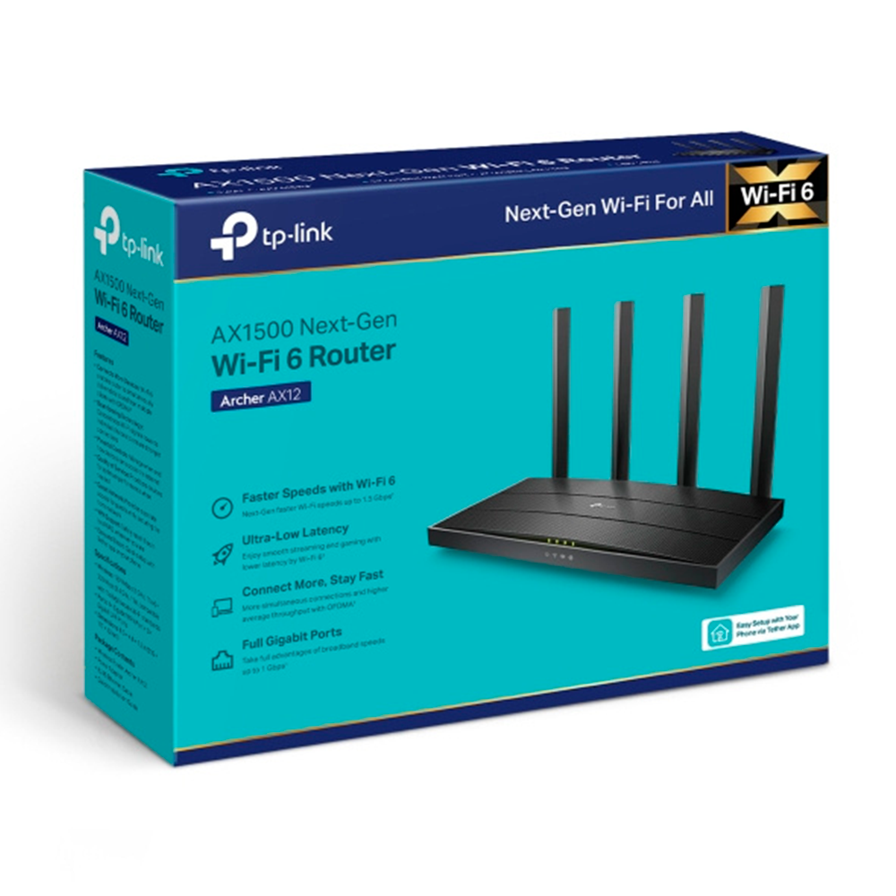 Router TP-Link ARCHER AX12 1 Router TP-Link ARCHER AX12