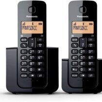 Teléfono Panasonic KX-TGB112 Color Negro (Kit con 2 aparatos)