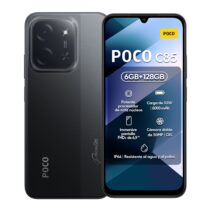 Smartphone Xiaomi POCO C85 Color Negro, 6GB Ram, 128GB ROM