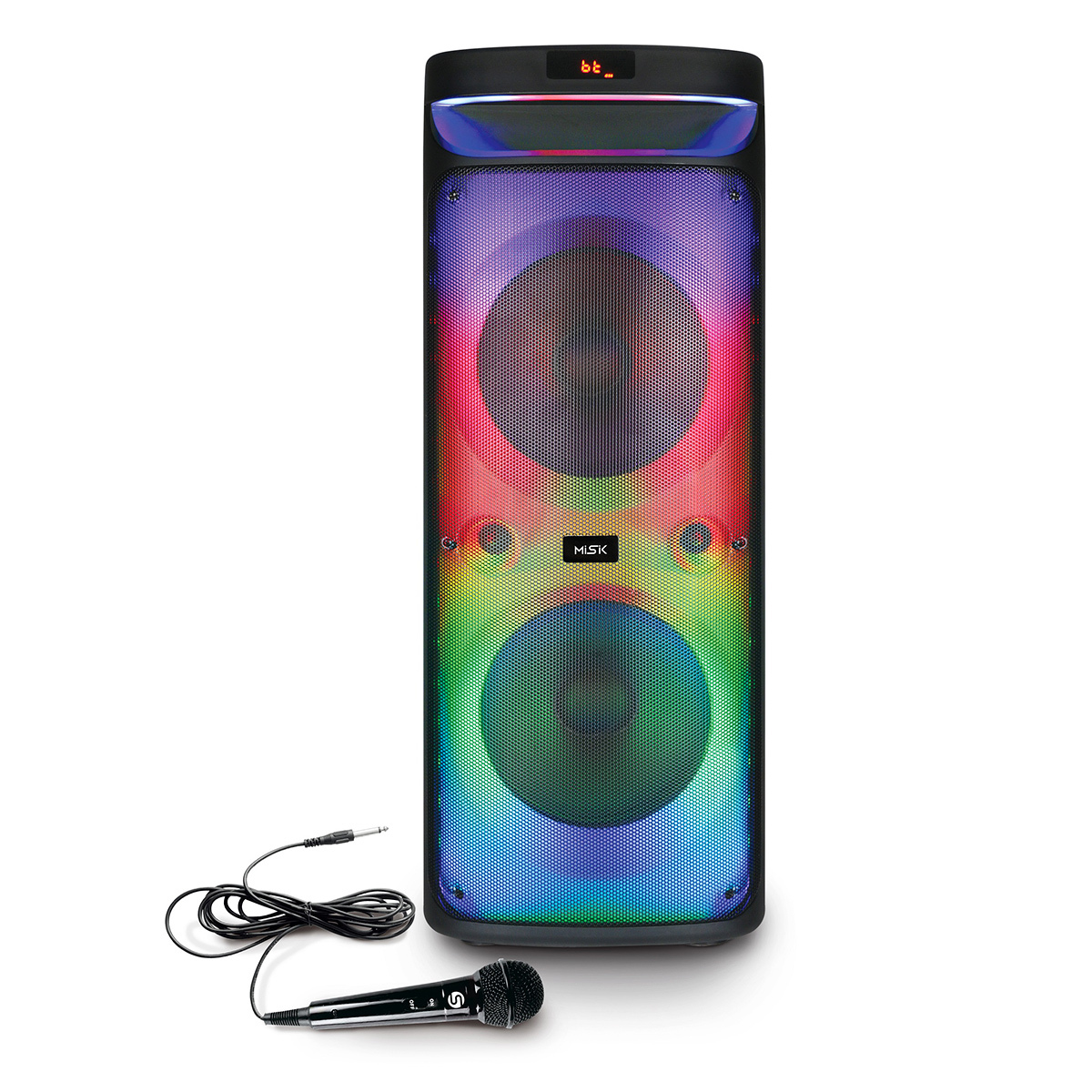 Bafle Unibody Portatíl doble de 10″ 1 Bafle Unibody Portatíl doble de 10"