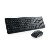 Teclado y Mouse Dell KM3322W Color Negro
