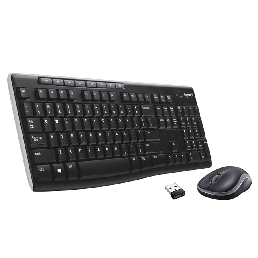 Kit de Teclado y Mouse Logitech MK270 Inalámbrico 1 Kit de Teclado y Mouse Logitech MK270 Inalámbrico