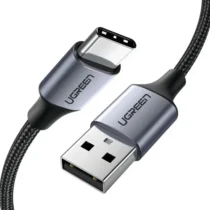 Cable USB-A 2.0 a USB-C marca Ugreen.