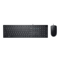 Kit de Teclado Y Mouse Dell KM300C Alambrico Negro